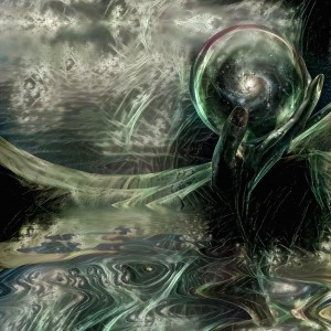 Galaxy in Crystal Ball